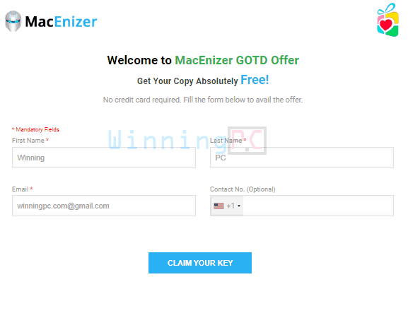 Giveaway Macenizer Free License Code 1 How To Get Macenizer License - Step 1