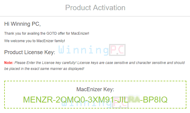 Giveaway Macenizer Free License Code 2 How To Get Macenizer License - Step 2