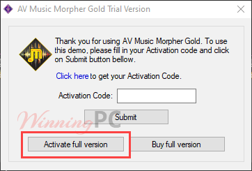 Av Music Morpher Gold Activation