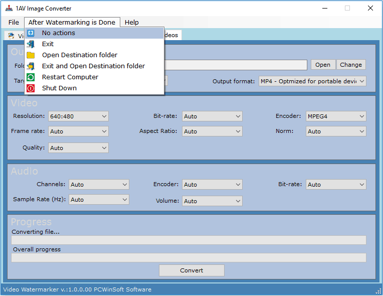 Giveaway Pcwinsoft Video Watermarker Free Key Step 3