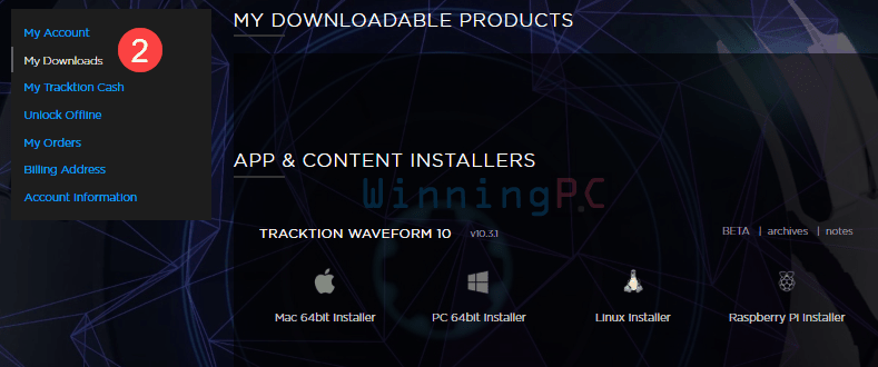 Giveaway Tracktion Waveform 10 Free License Step 2 Giveaway Tracktion Waveform 10 Free License Step 2