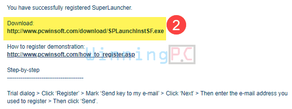 Superlauncher Free License Key Step 2