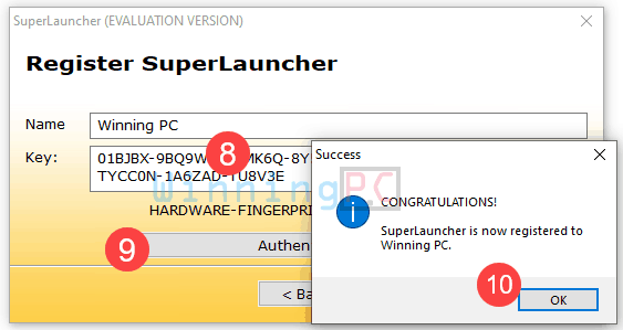 Superlauncher Free License Key Step 8