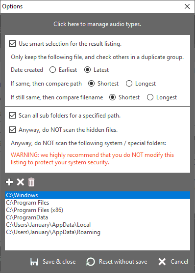 Trisun Duplicate Mp3 Finder Plus Option
