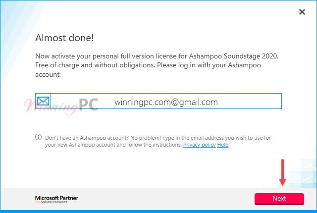 Ashampoo Soundstage Registration Ashampoo Soundstage Registration
