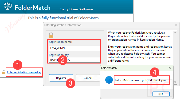 Foldermatch Activation Foldermatch Activation
