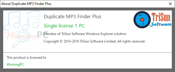 About Duplicate Mp3 Finder Plus