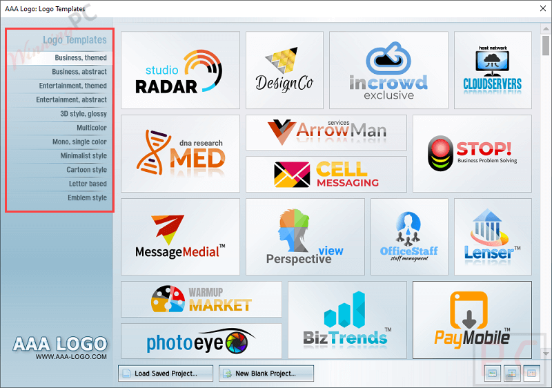 Aaa Logo Pro Templates
