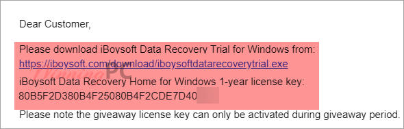 Iboysoft Data Recovery License Key