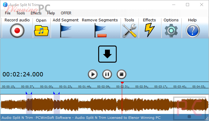 Audio Split &Amp; Trim Screenshot