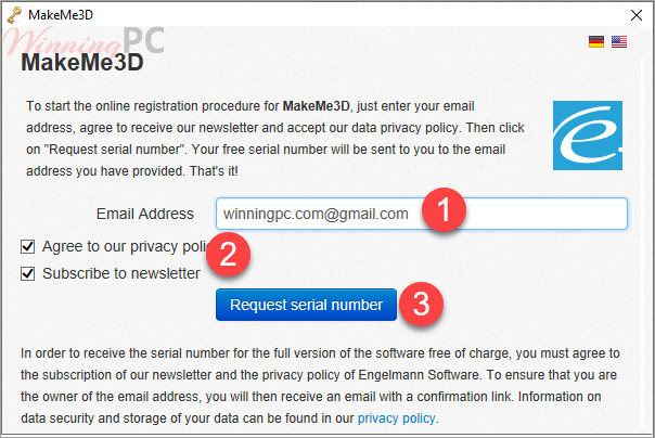 Engelmann Makeme3D Request License Key Engelmann Makeme3D Request License Key