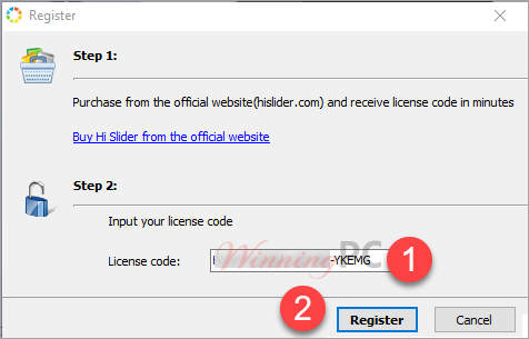 Hi Slider Register Hi Slider Register