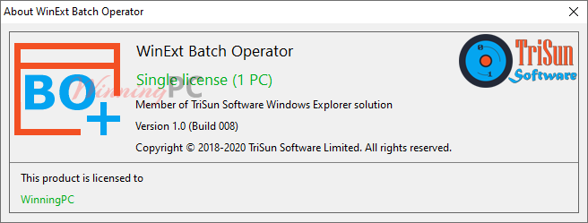 Winext Batch Operator Giveaway