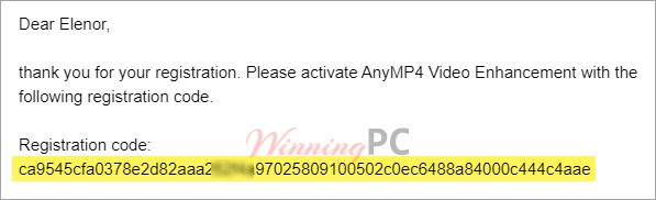 Anymp4 Video Enhancement License Code