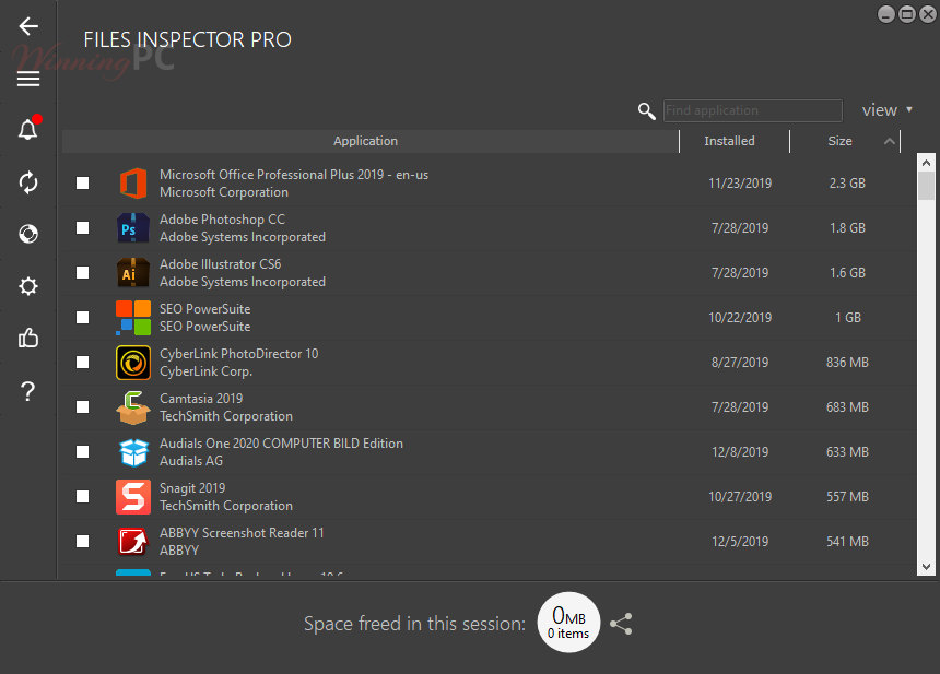 Files Inspector Pro Screenshot Apps