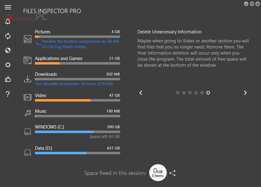 Files Inspector Pro Screenshot