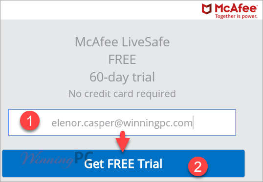 Mcafee Livesafe Get 60 Day Free Mcafee Livesafe Get 60 Day Free