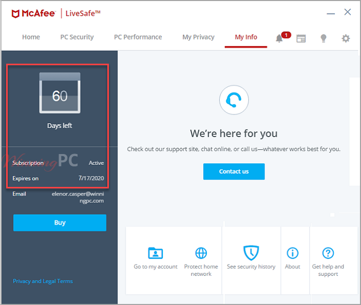 Mcafee Livesafe Subscription Mcafee Livesafe Subscription