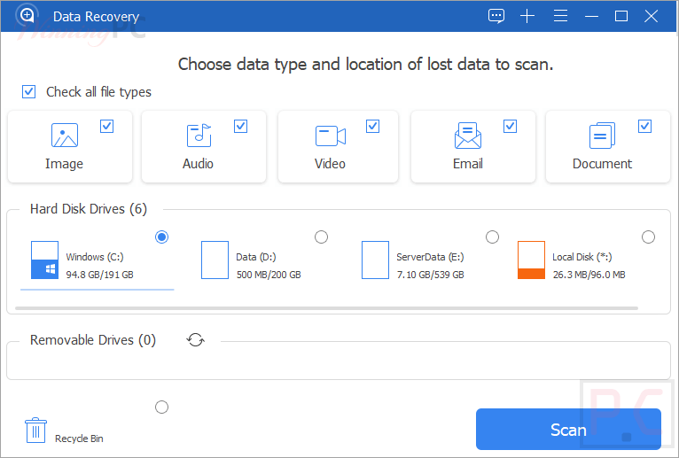 Apeaksoft Data Recovery Screenshot Apeaksoft Data Recovery Screenshot