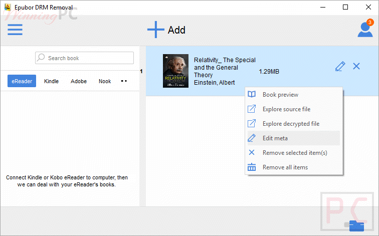 Epubor All Drm Removal Screenshot Add Book Epubor All Drm Removal Screenshot Add Book