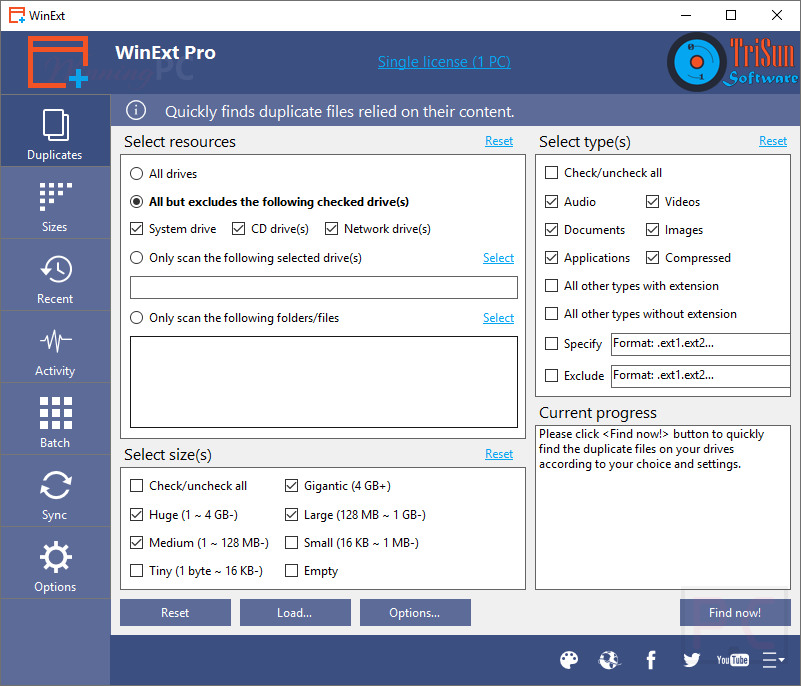 Trisun Winext Pro Screenshot