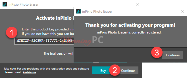Inpixio Photo Eraser Activate Inpixio Photo Eraser Activate