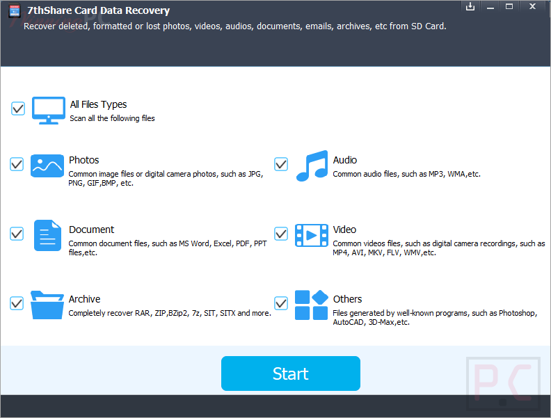 7Thshare Card Data Recovery Screenshot 7Thshare Card Data Recovery Screenshot