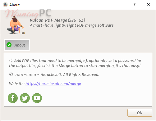 About Vulcan Pdf Merge Pro