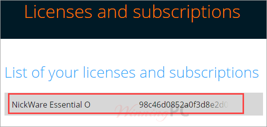 Nickware Essential O License And Subscription Nickware Essential O License And Subscription