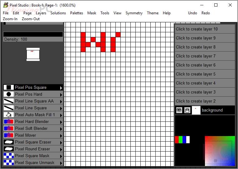 Pixarra Pixel Studio Screenshot