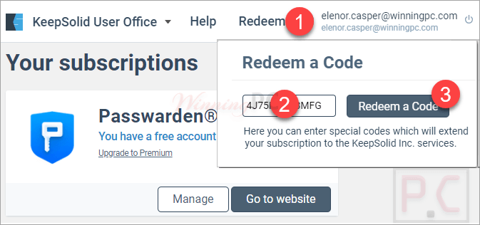 Keepsolid Passwarden Activate