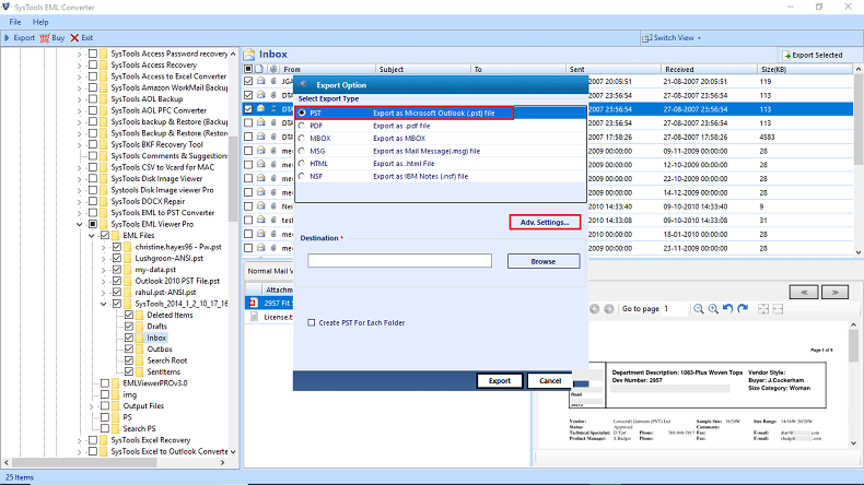 Systools Eml Converter Export Files Systools Eml Converter Export Files