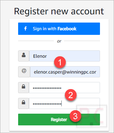 Shoot My App Create Account Shoot My App Create Account