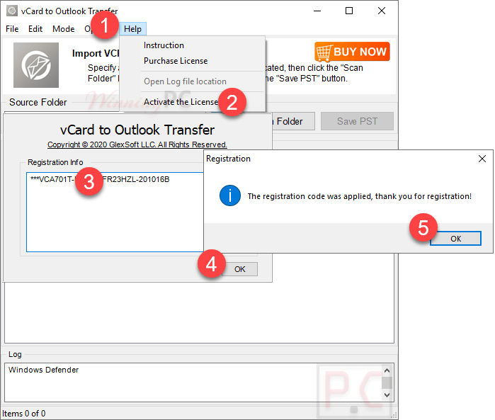 Vcard To Outlook Transfer Activate Vcard To Outlook Transfer Activate