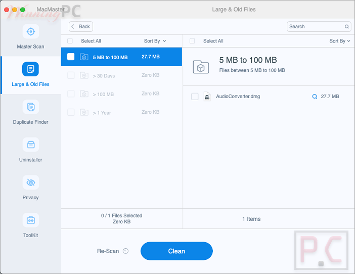 Fonepaw Macmaster Large And Old Files