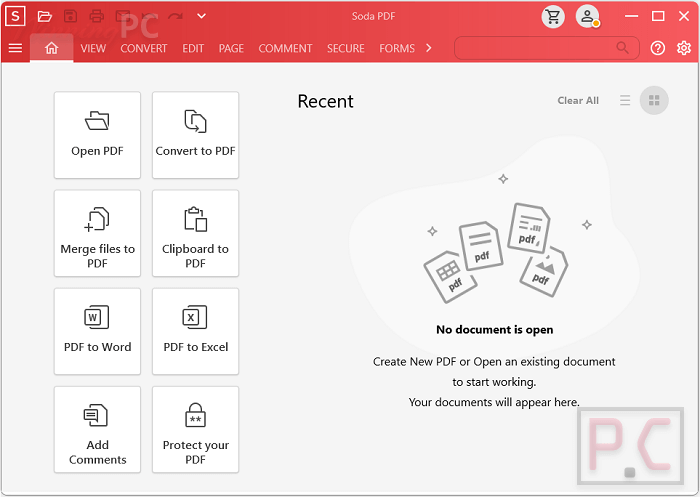 Soda Pdf Standard Screenshot