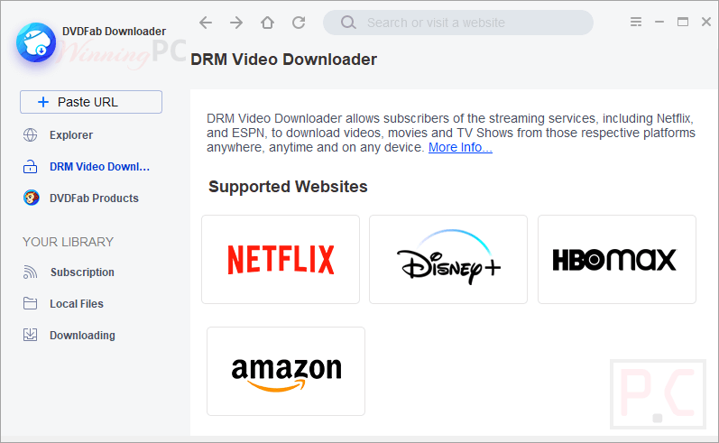 Dvdfab Drm Video Downloader Screenshot