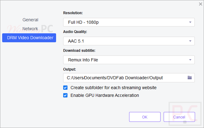 Dvdfab Drm Video Downloader Settings