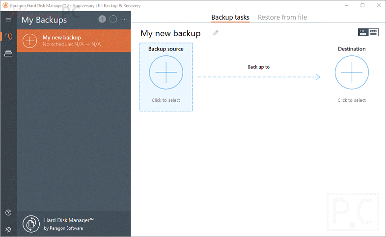 Paragon Hard Disk Manager Main Screenshot Paragon Hard Disk Manager Main Screenshot
