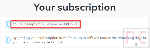 Tidal Premium Plan Subscription
