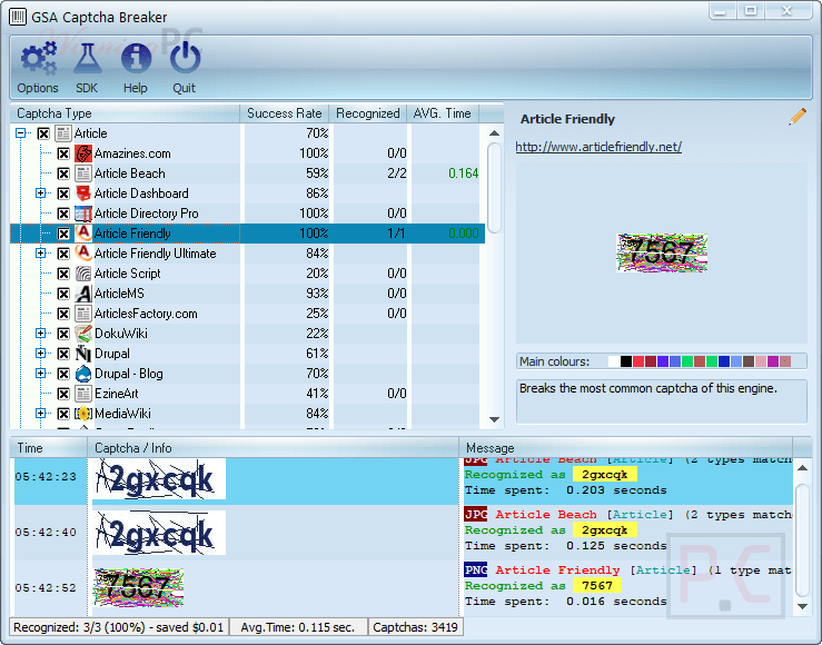 Gsa Captcha Breaker Screenshot Gsa Captcha Breaker Screenshot