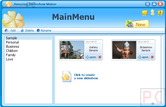 Amazing Slideshow Maker Screenshot Amazing Slideshow Maker Screenshot