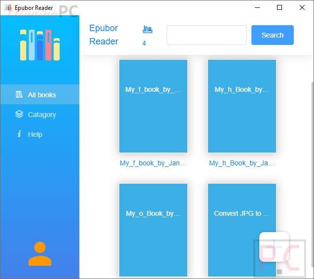Epubor Reader Screenshot