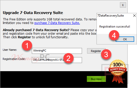 Register 7 Data Recovery Suite