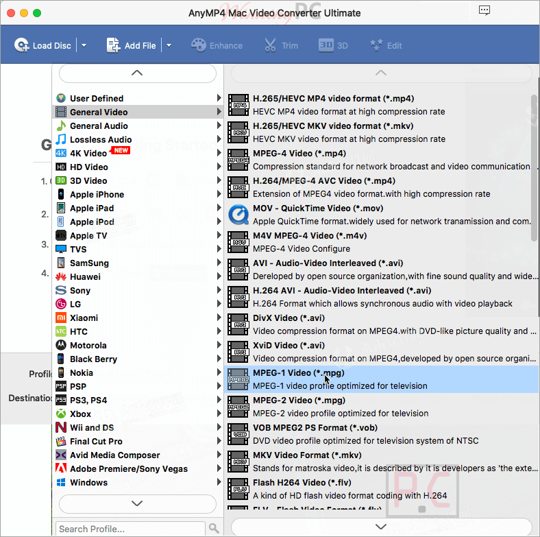 Support Formats Anymp4 Mac Video Converter Ultimate Support Formats Anymp4 Mac Video Converter Ultimate