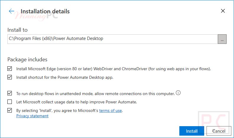 Microsoft Power Automate Desktop Installation Microsoft Power Automate Desktop Installation
