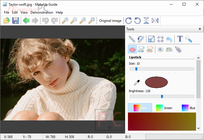 Tint Makeup Guide Screenshot Tint Makeup Guide Screenshot