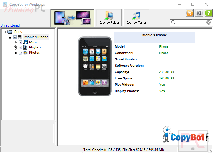 Manage Icopybot Manage Icopybot