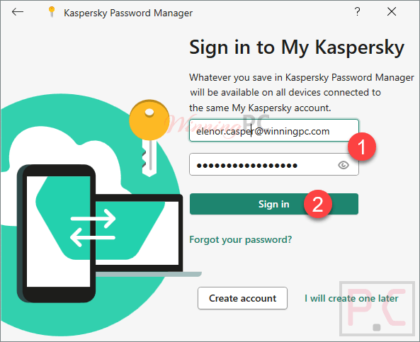 Sign In Kaspersky Password Manager Sign In Kaspersky Password Manager