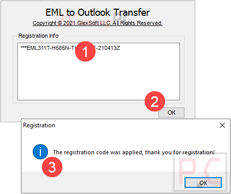 Eml To Outlook Transfer Full License Key Free